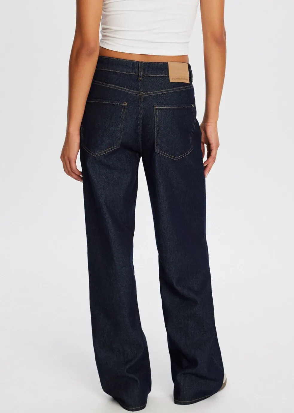 Asymmetrische jeans