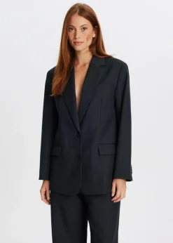 Blazer met melange look