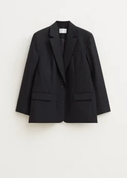 Blazer met melange look