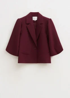 Blazer met pofmouwen