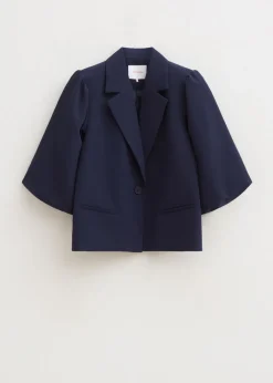 Blazer met pofmouwen