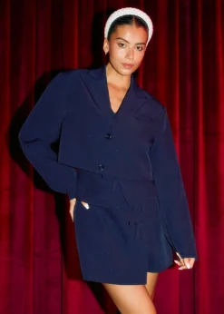 Blazer met strassdetails