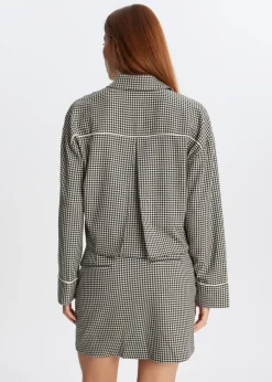 Blouse met ruitjes