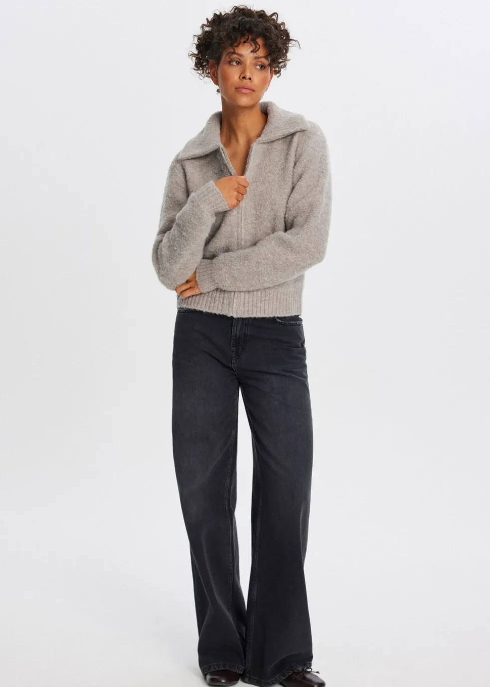 Bouclé vest