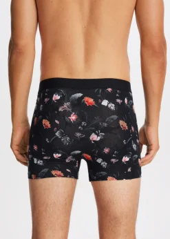 Boxer met bloemen
