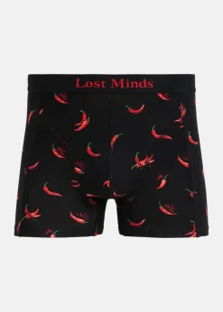 Boxer met hete pepers