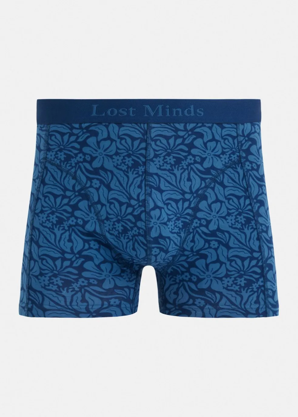 Boxer met print bloem