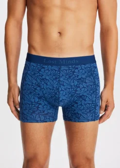 Boxer met print bloem