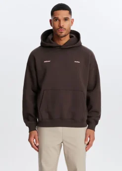 Boxy hoodie met backprint