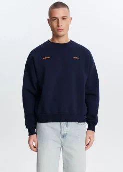 Boxy sweater met print
