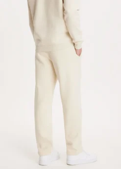 Brushed straight leg joggingbroek