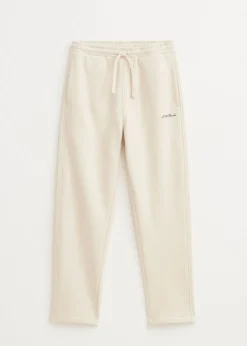 Brushed straight leg joggingbroek