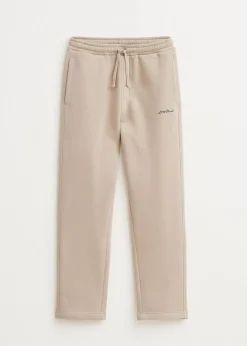 Brushed straight leg joggingbroek