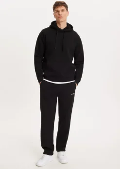 Brushed straight leg joggingbroek