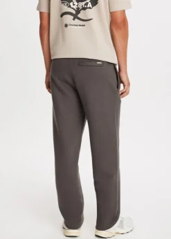 Brushed straight leg joggingbroek