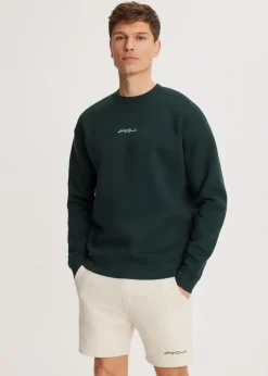 Brushed written sweater