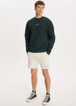 Brushed written sweater
