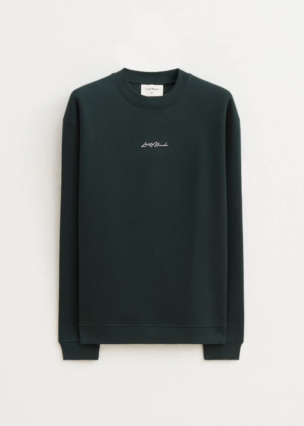Brushed written sweater