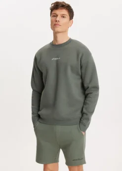 Brushed written sweater