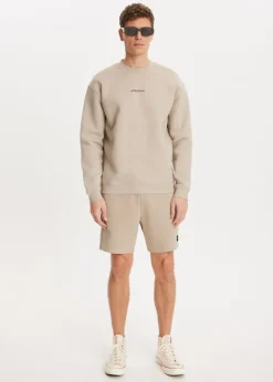 Brushed written sweater