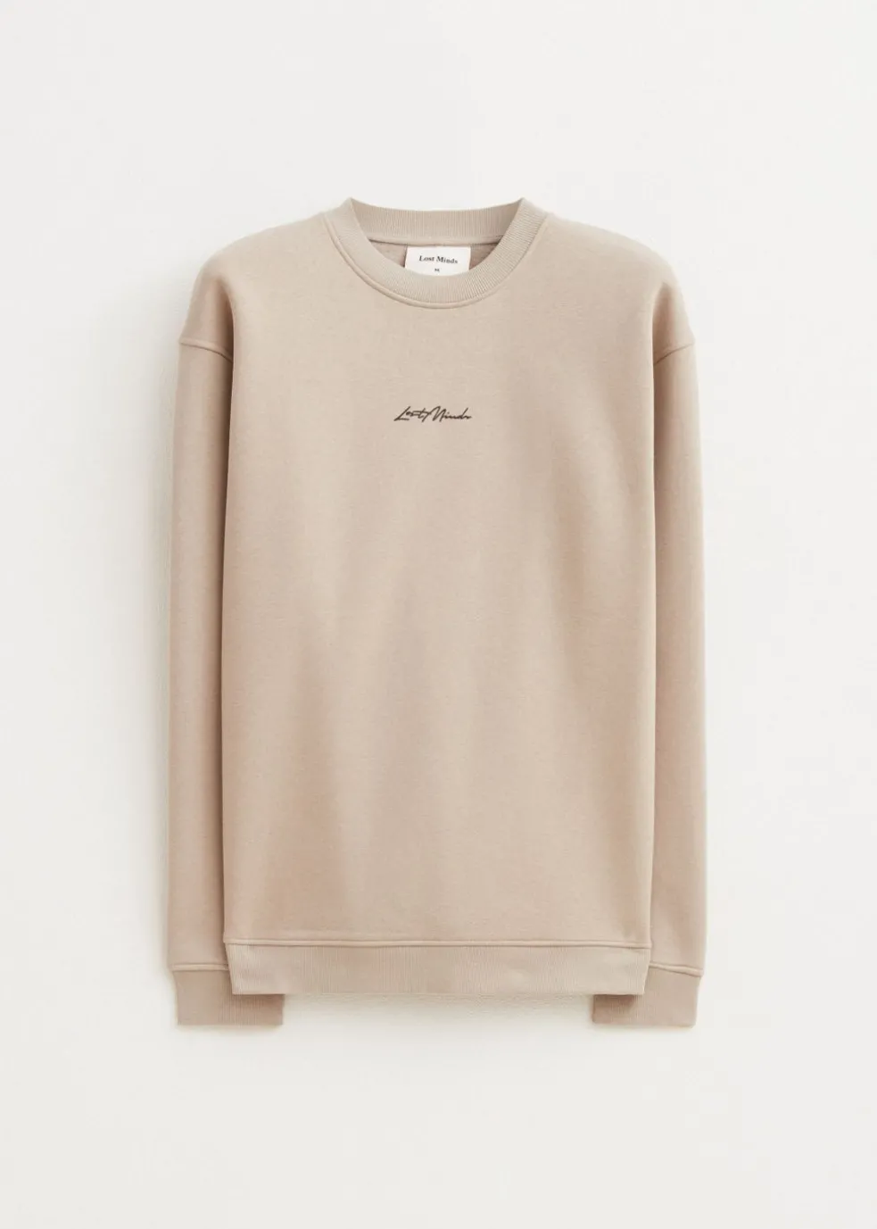 Brushed written sweater