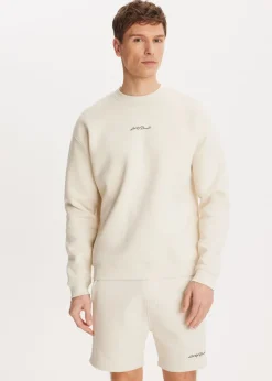 Brushed written sweater