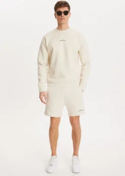 Brushed written sweater