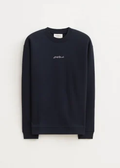 Brushed written sweater