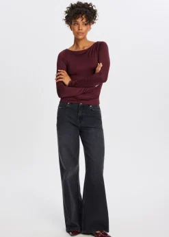 Clean lange mouwen top