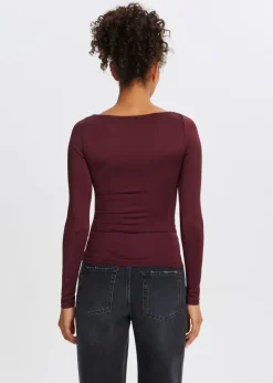 Clean lange mouwen top