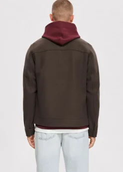 Conor overshirt met rits