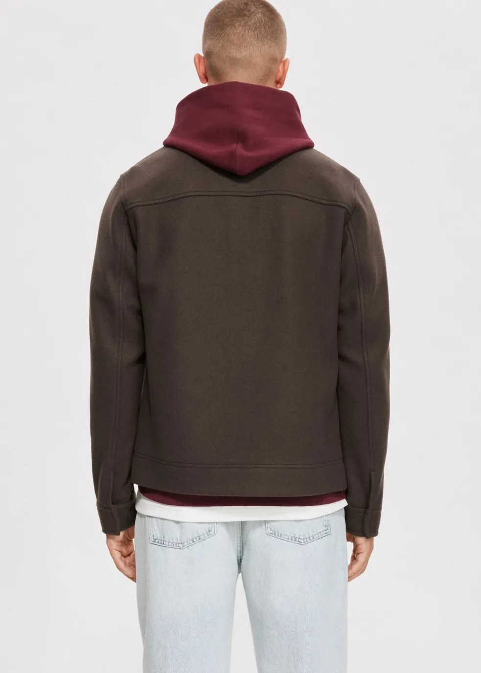 Conor overshirt met rits