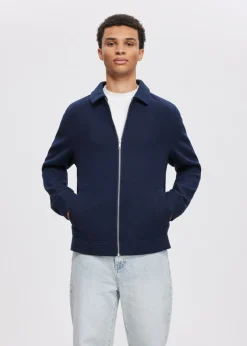 Conor overshirt met rits
