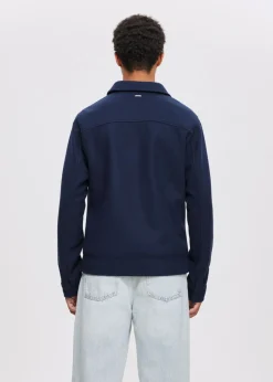 Conor overshirt met rits