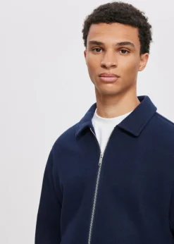 Conor overshirt met rits