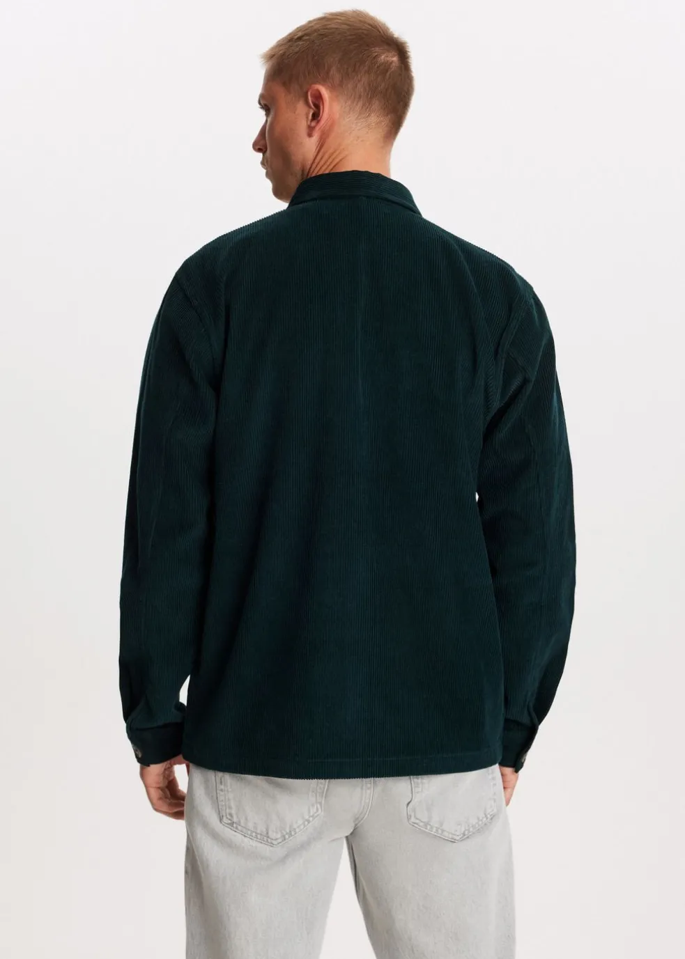Corduroy overshirt