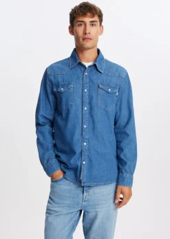 Denim overhemd