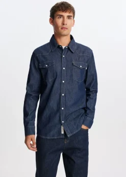 Denim overhemd