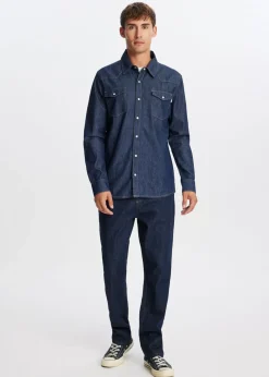 Denim overhemd