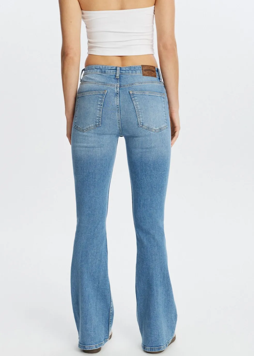 Flared jeans