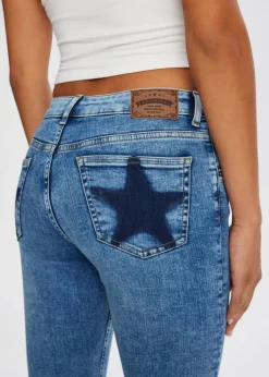 Flared jeans met sterren