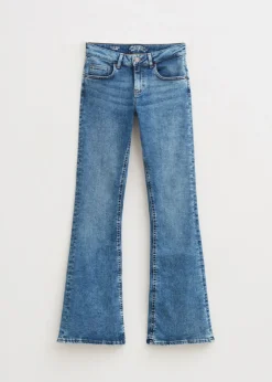 Flared jeans met sterren