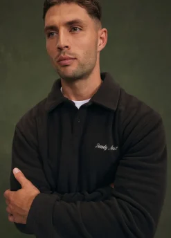 Fleece polo
