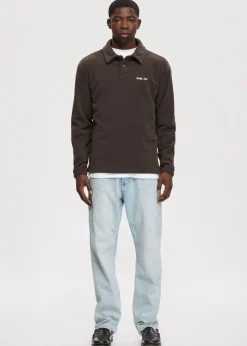 Fleece polo