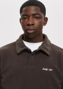 Fleece polo