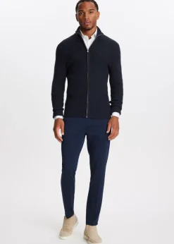 Gebreid vest met rits
