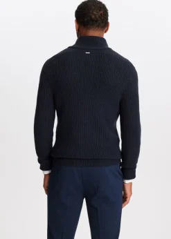 Gebreid vest met rits