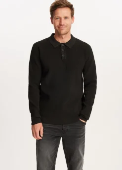 Gebreide polo