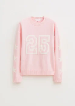 Gebreide trui varsity