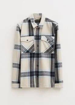 Geruit overshirt Liam